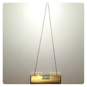 Gold clutch